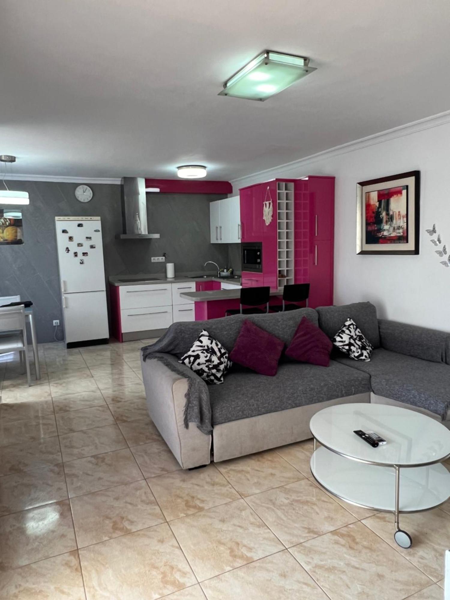 Lovely Apartment 2 Rooms With Big Terrace In Puerto Rico Puerto Rico  Buitenkant foto